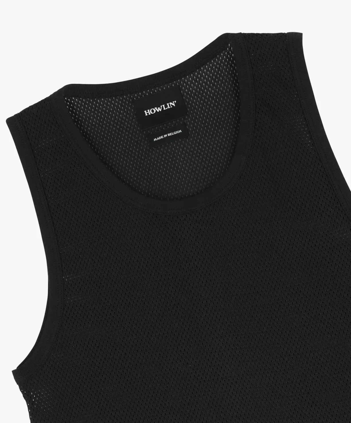 Howlin Adults Only Mesh - Black^ T-Shirts | Made In Belgium