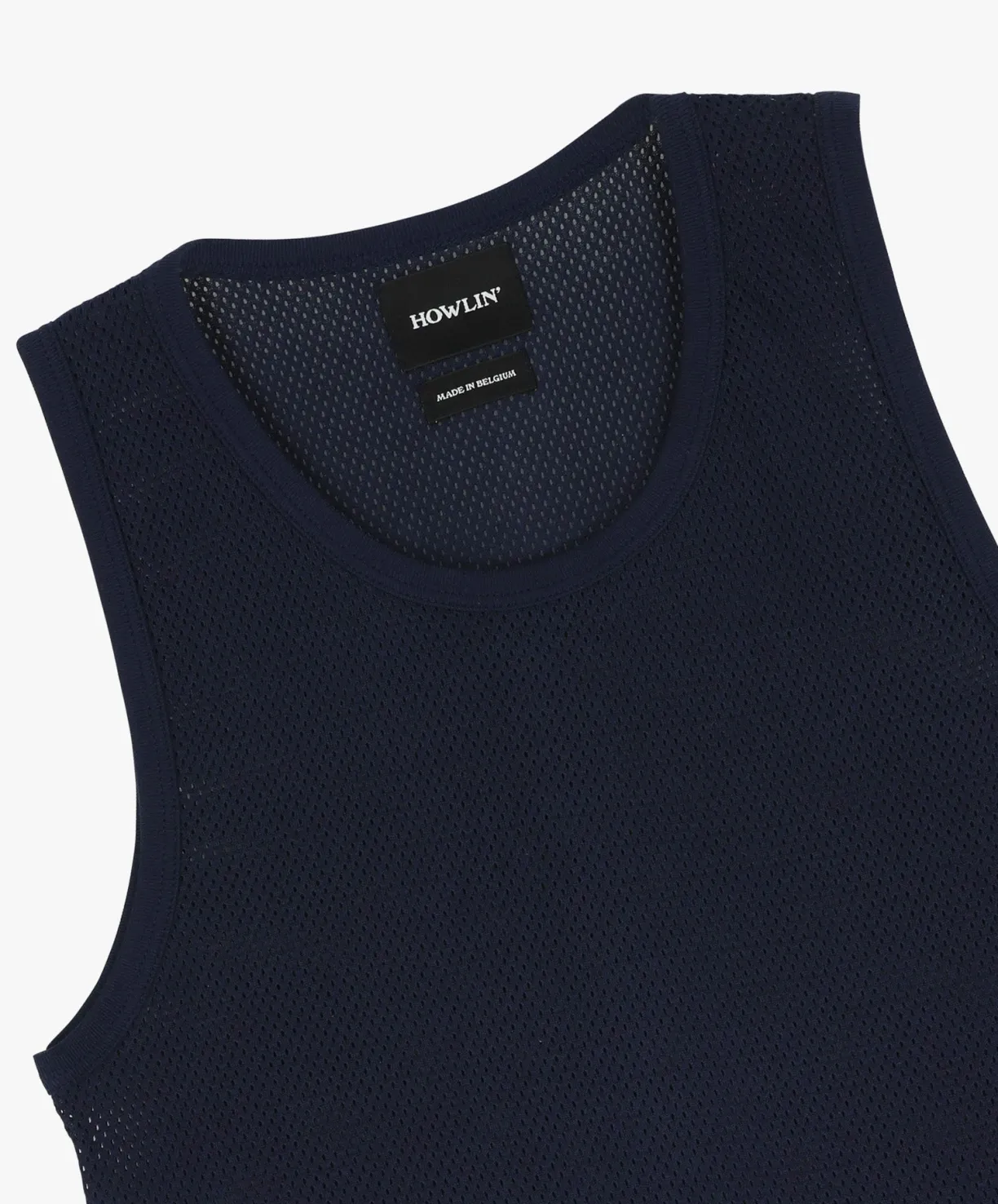 Howlin Adults Only Mesh - Navy^ T-Shirts | Made In Belgium