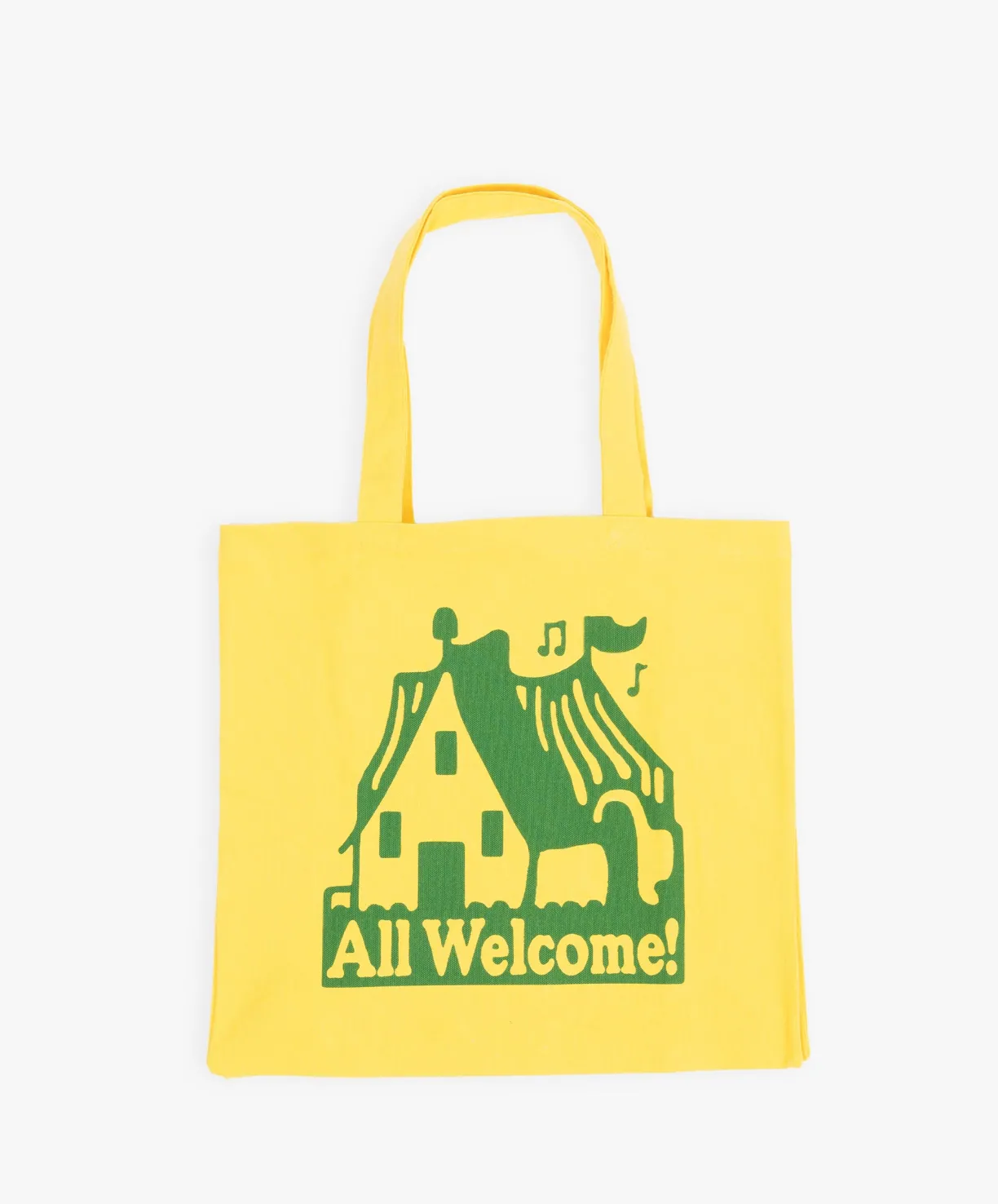 Good Morning Tapes All Welcome Home Canvas Totebag - Sunshine^Women Accessories | Bags