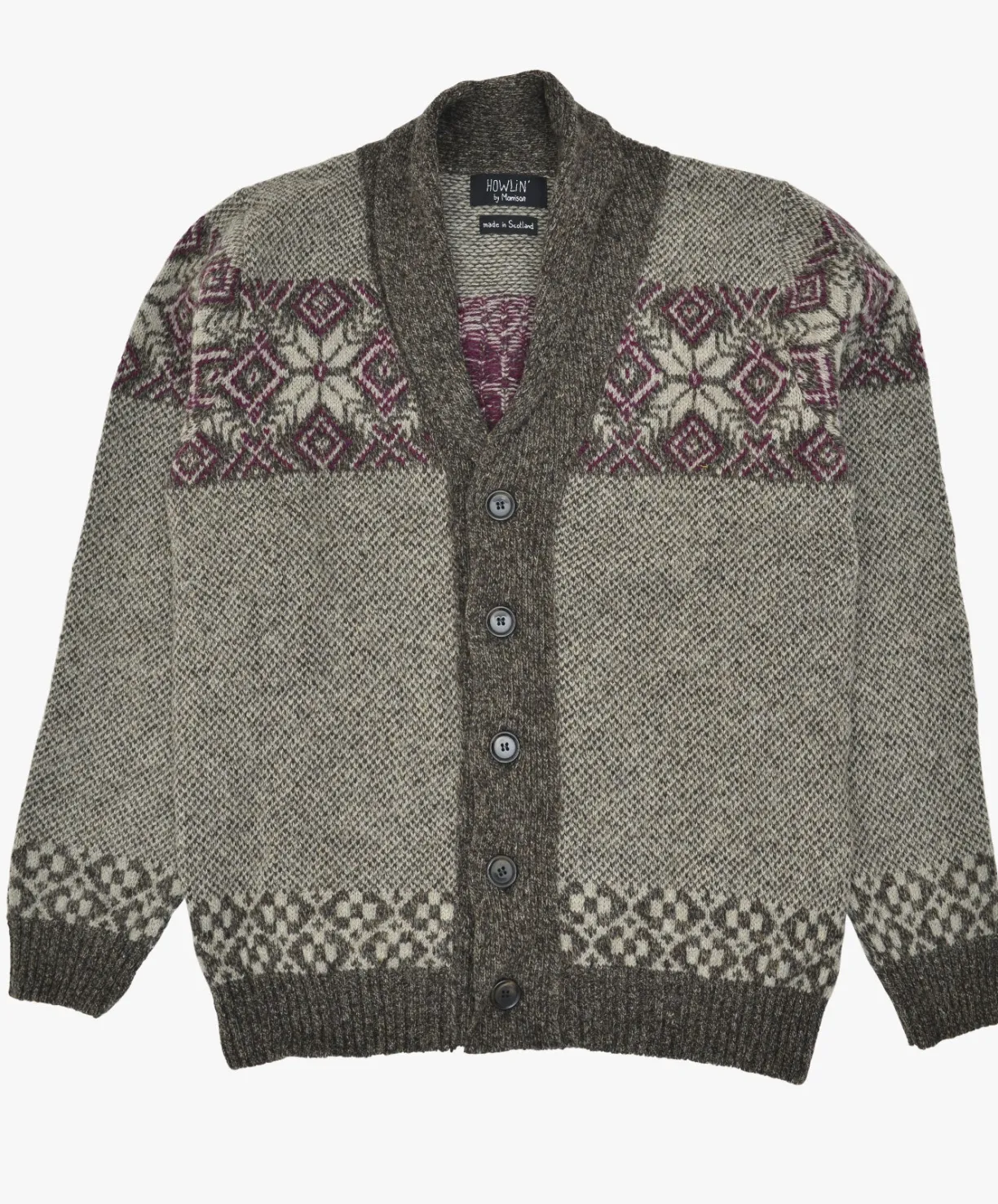 Howlin Armstrong - Marl Brown^ Knitwear