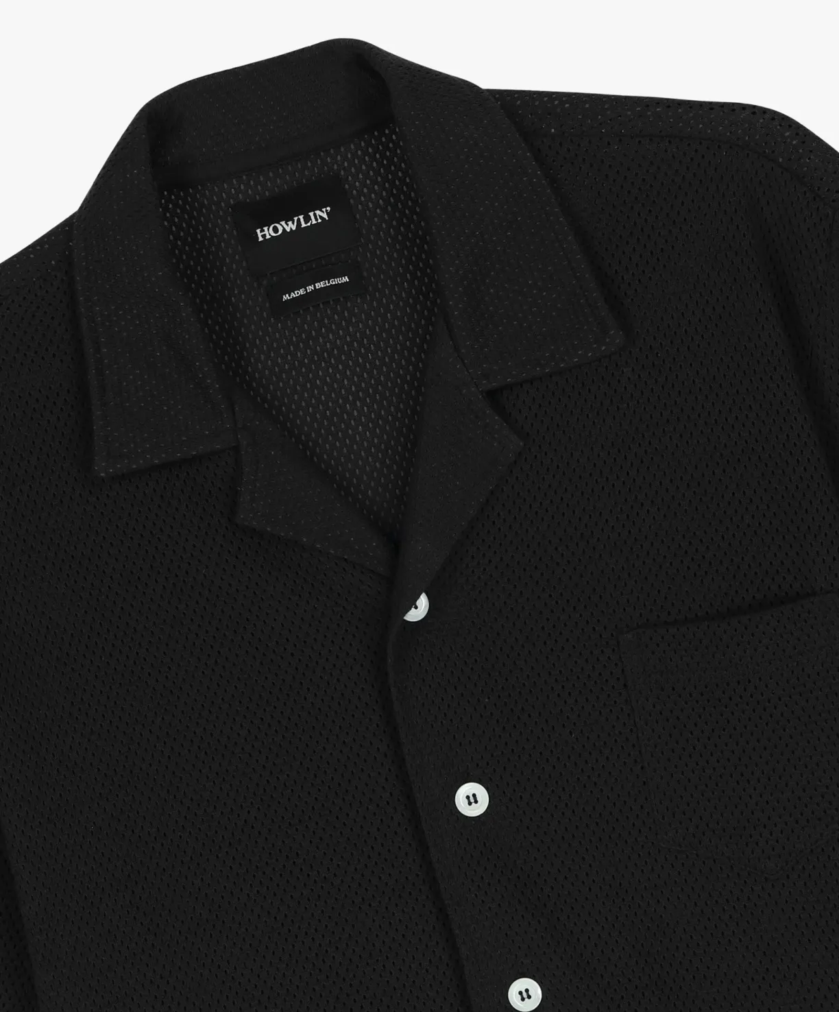 Howlin Bass Culture Mesh - Black^ Shirts | Made In Belgium