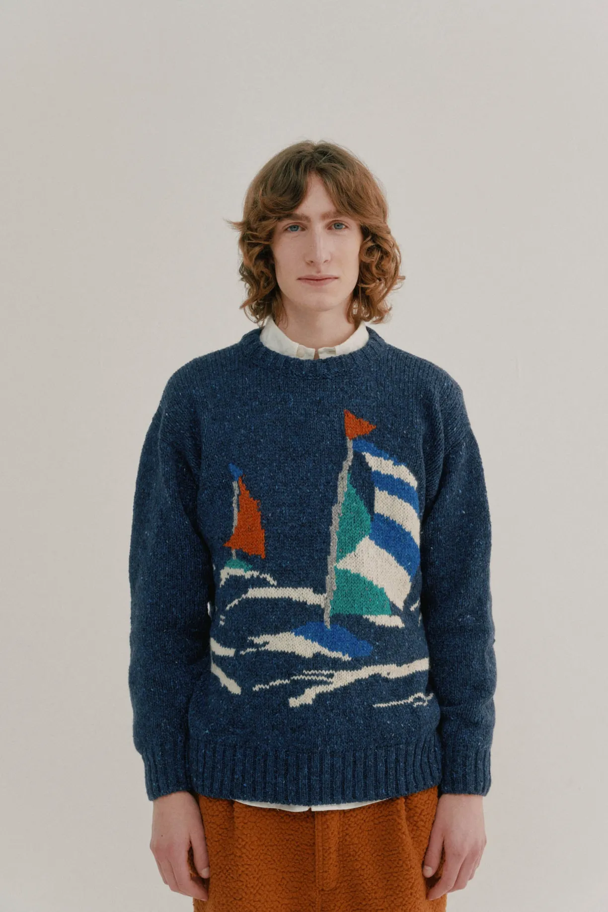 Howlin Boat Tripping - Blue^ Knitwear