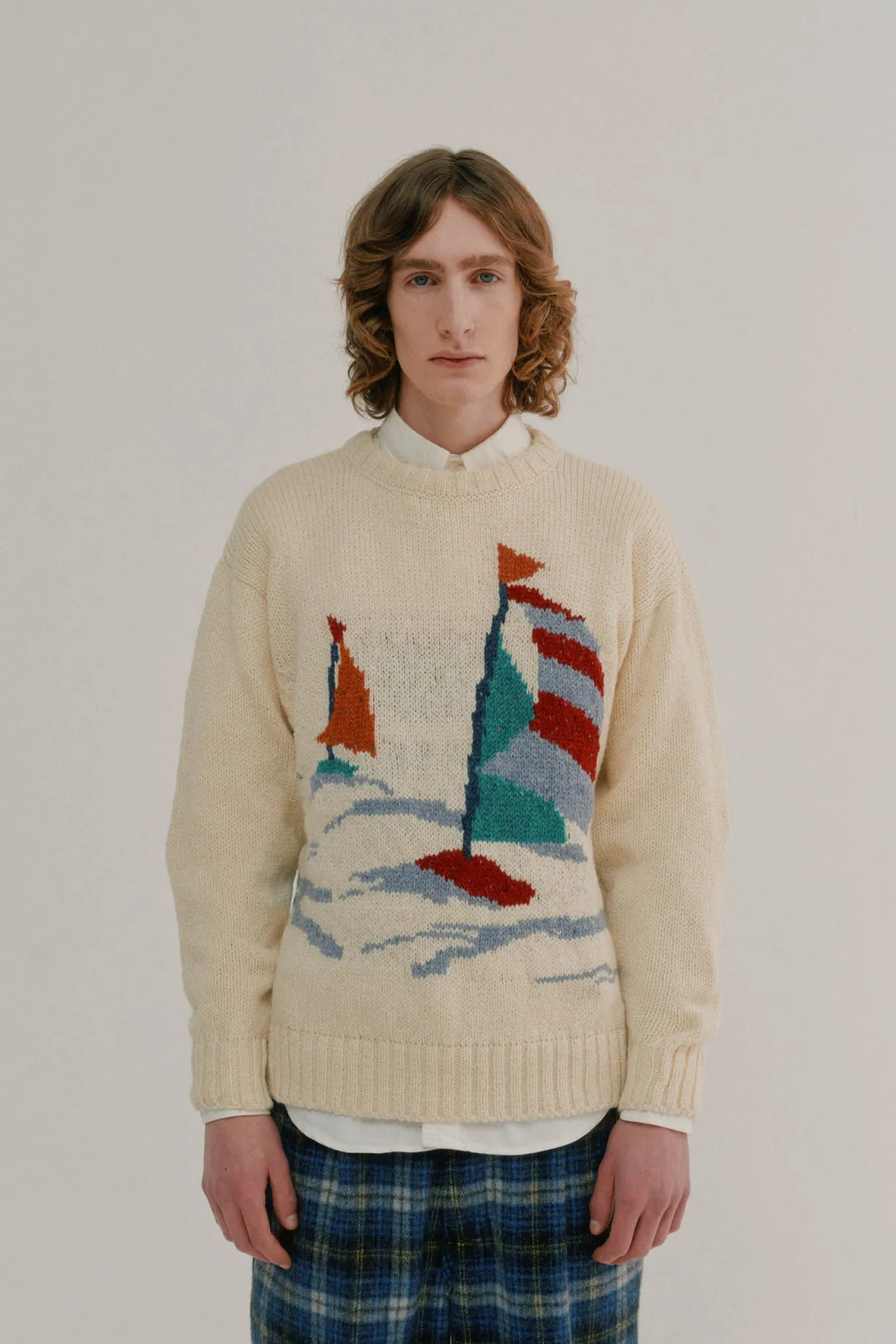 Howlin Boat Tripping - Ecru^ Knitwear