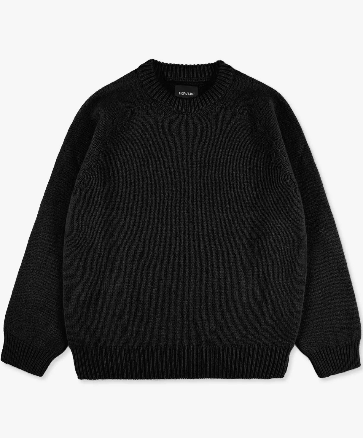 Howlin Boxy Space Knit - Black^ Knitwear