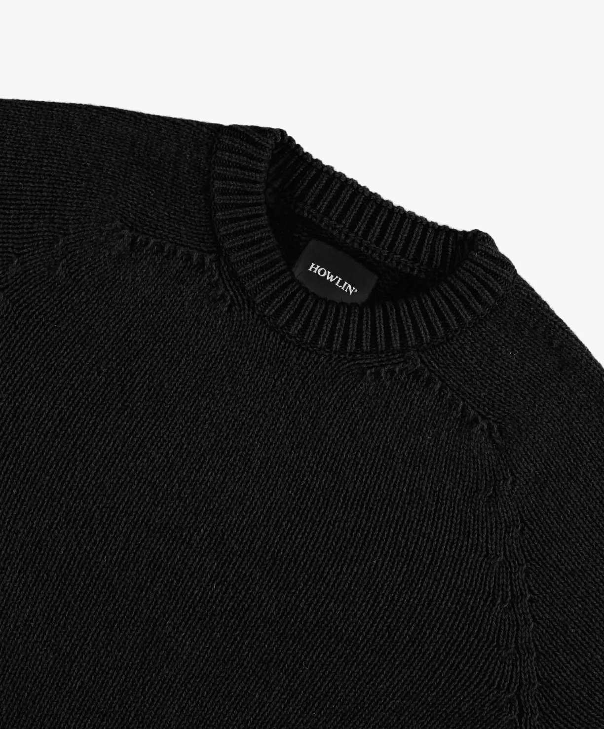 Howlin Boxy Space Knit - Black^ Knitwear