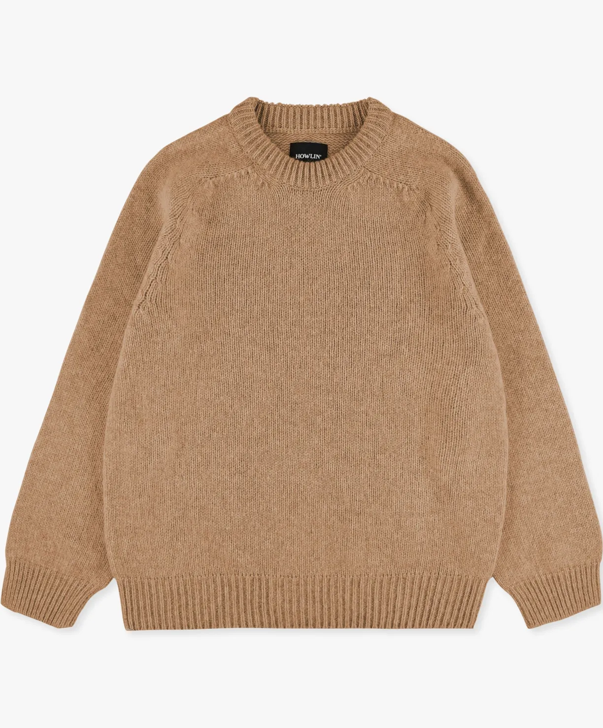 Howlin Boxy Space Knit - Camel^ Knitwear