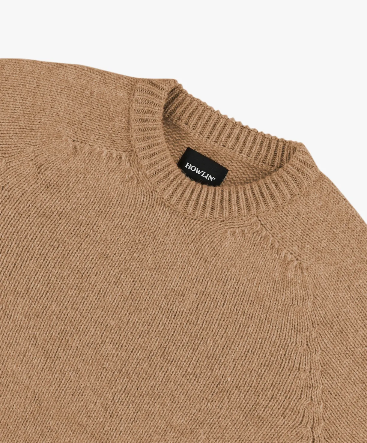 Howlin Boxy Space Knit - Camel^ Knitwear