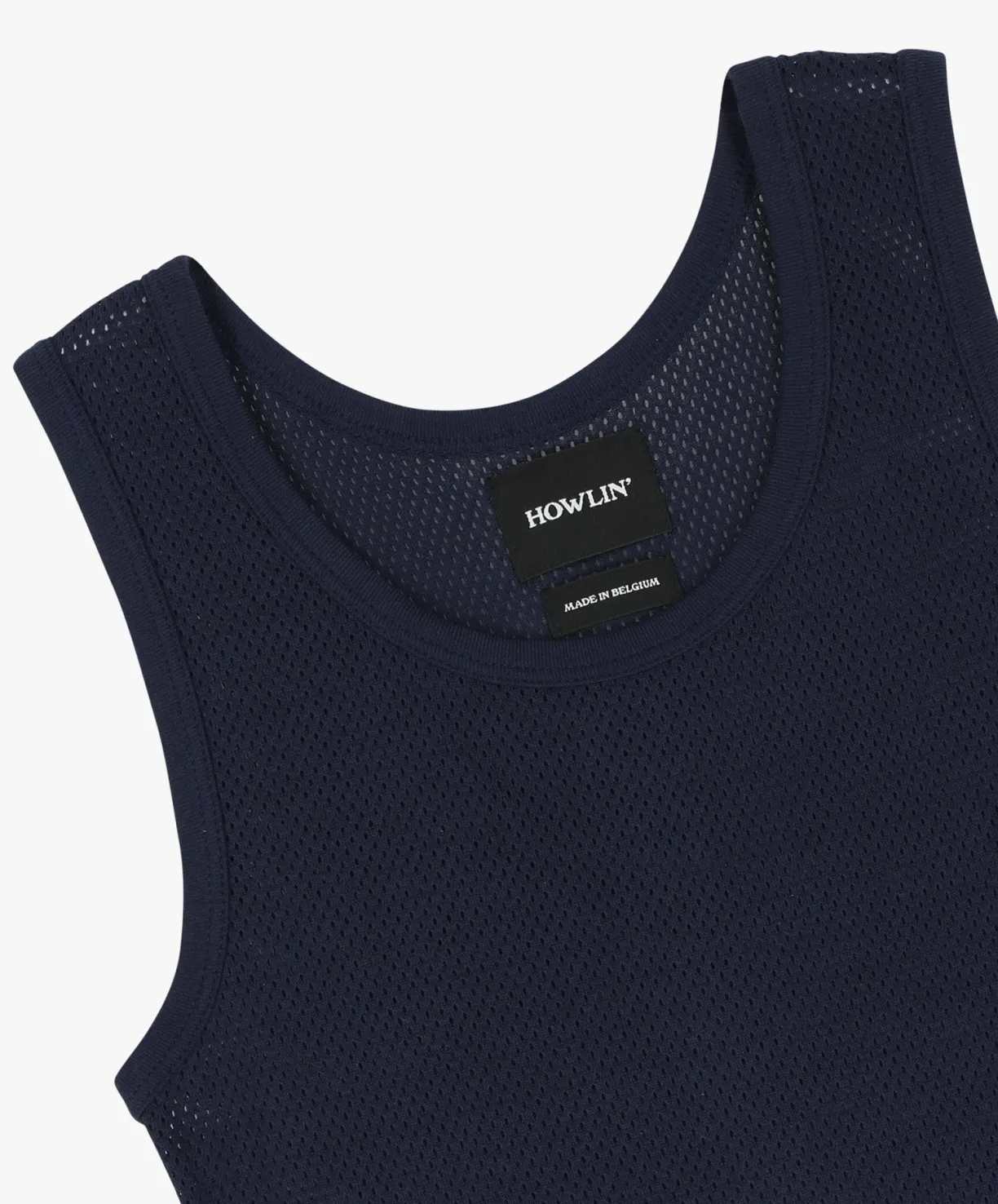 Howlin Close To The End Mesh - Navy (Women)^Women T-Shirts | Made In Belgium