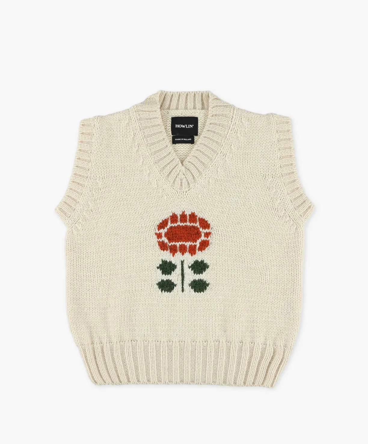 Howlin Close To The Flower - Ecru (Women)^Women Knitwear