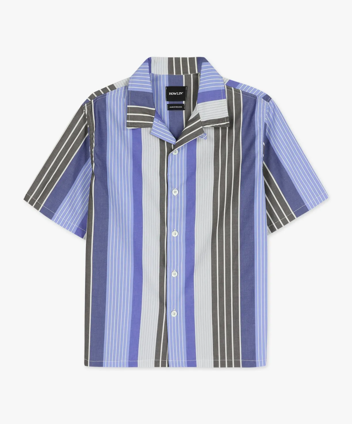 Howlin Cocktail D’Amore - Striped Poplin^ Shirts | Made In Belgium