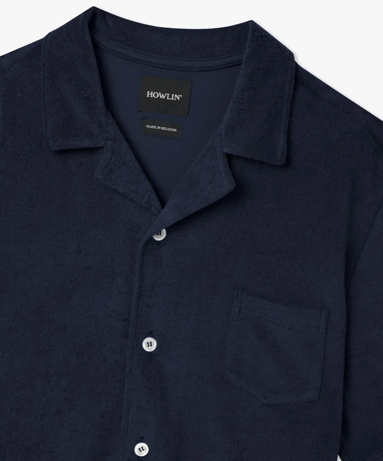 Howlin Cocktail In Towel - Navy^ Shirts | Made In Belgium