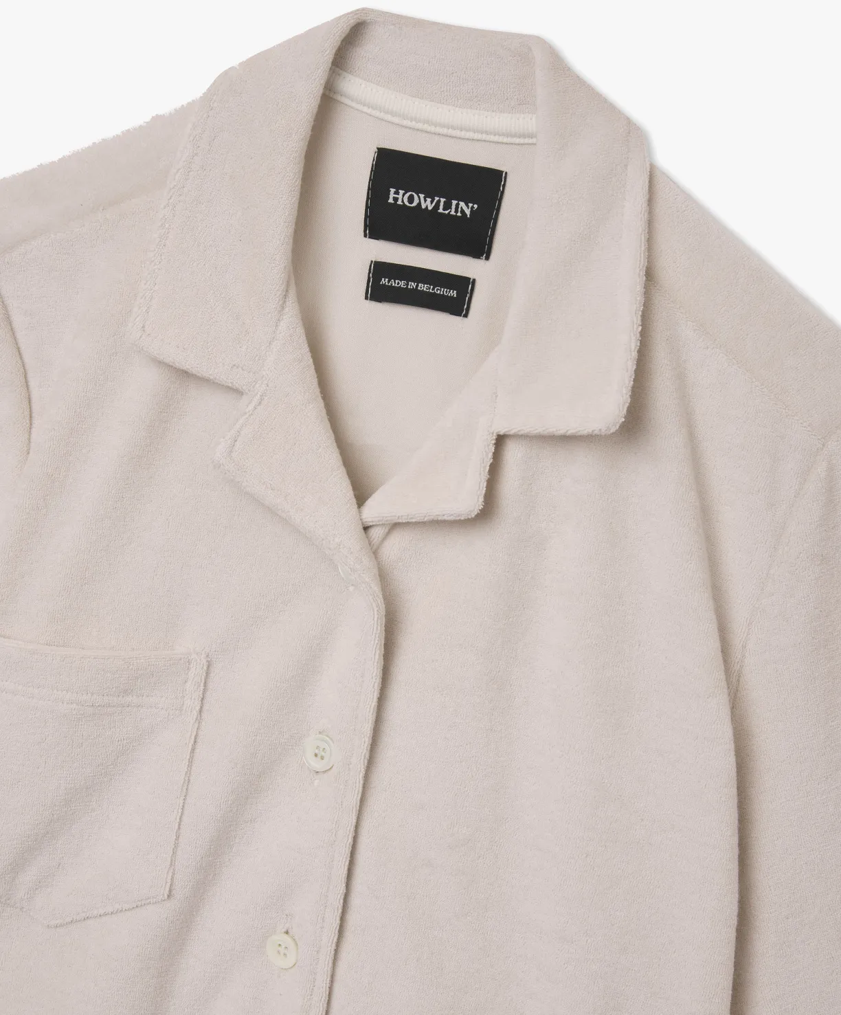 Howlin Cocktail In Towel For The Girls - White Sand (Women)^Women Shirts | Made In Belgium