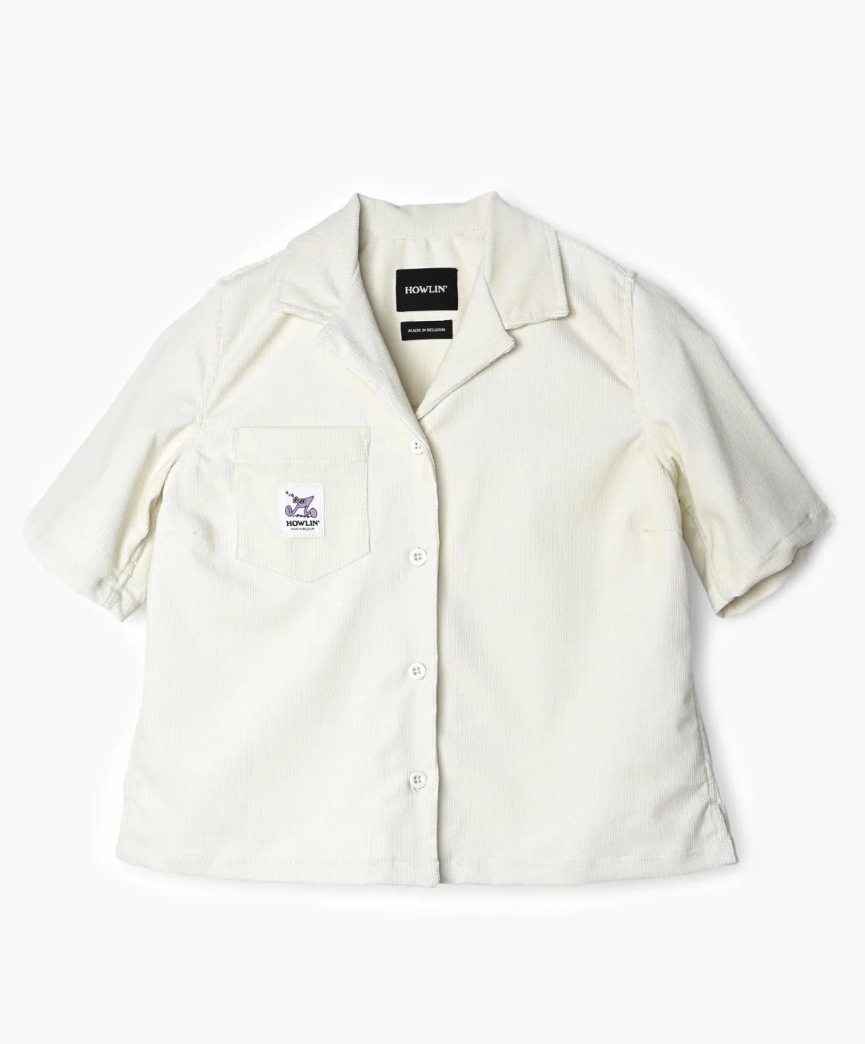 Howlin Cocktails For The Girls Please Shirt - Ecru Summer Corduroy (Women)^Women Shirts
