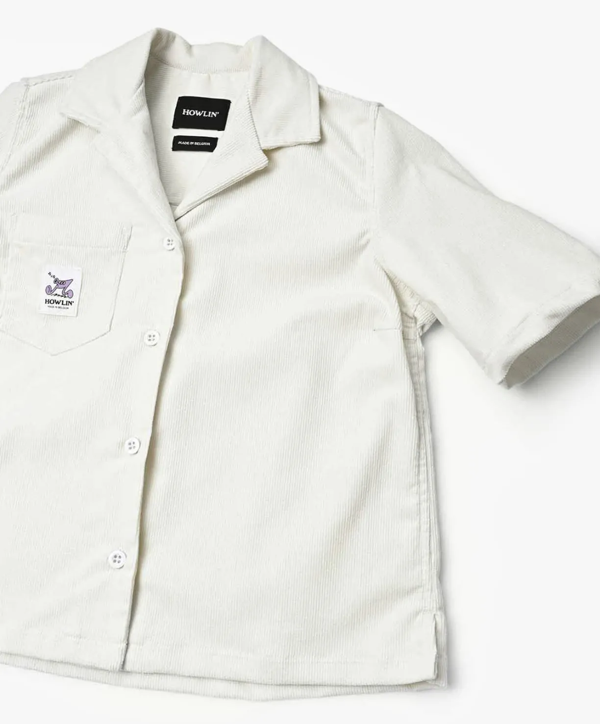 Howlin Cocktails For The Girls Please Shirt - Ecru Summer Corduroy (Women)^Women Shirts
