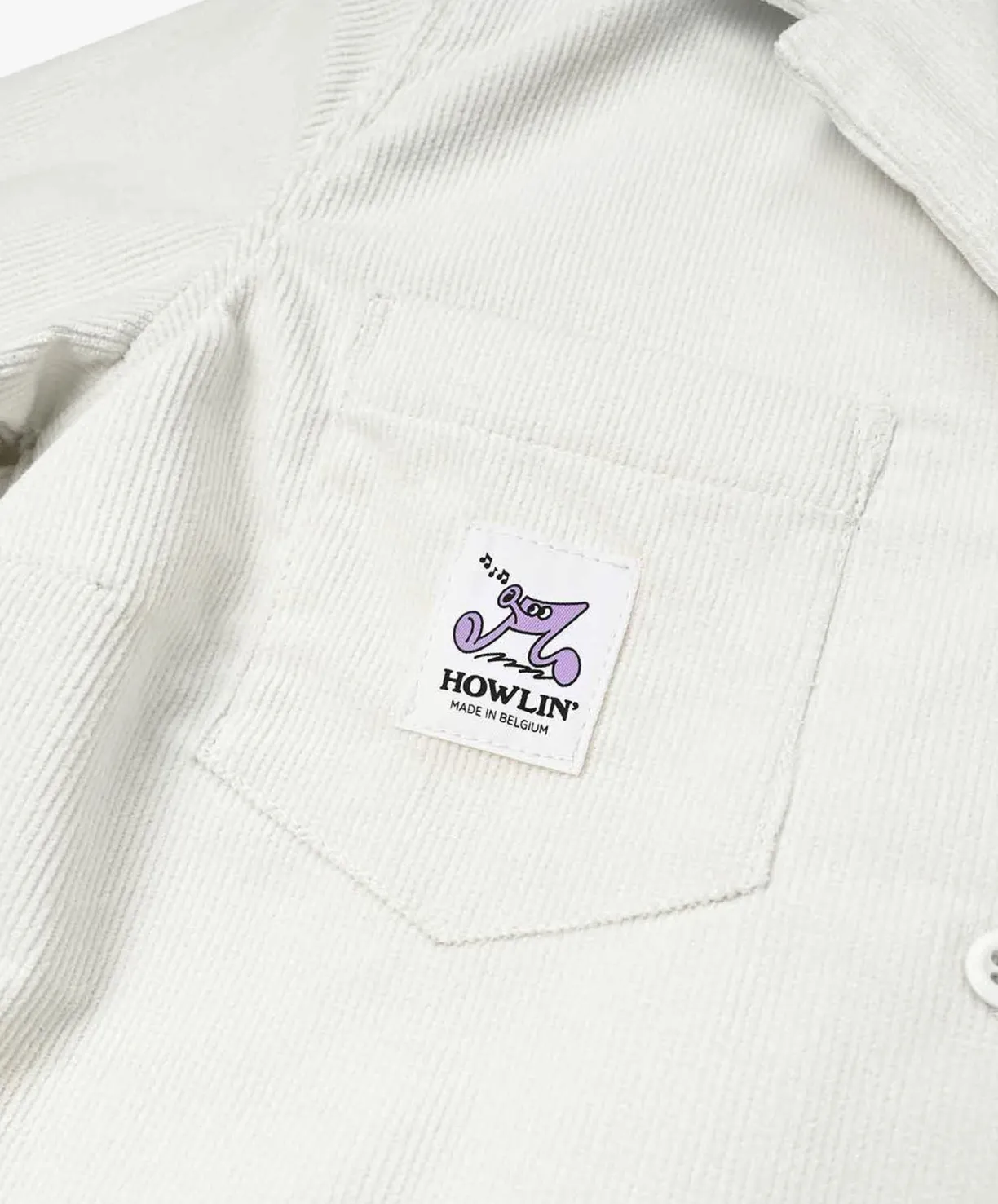 Howlin Cocktails For The Girls Please Shirt - Ecru Summer Corduroy (Women)^Women Shirts