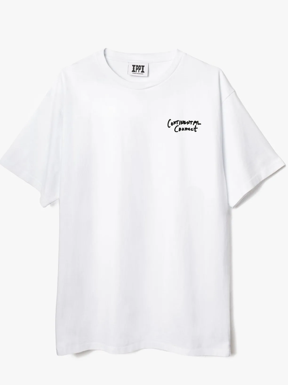 Public Possession Continental Connect T-Shirt - White^ T-Shirts