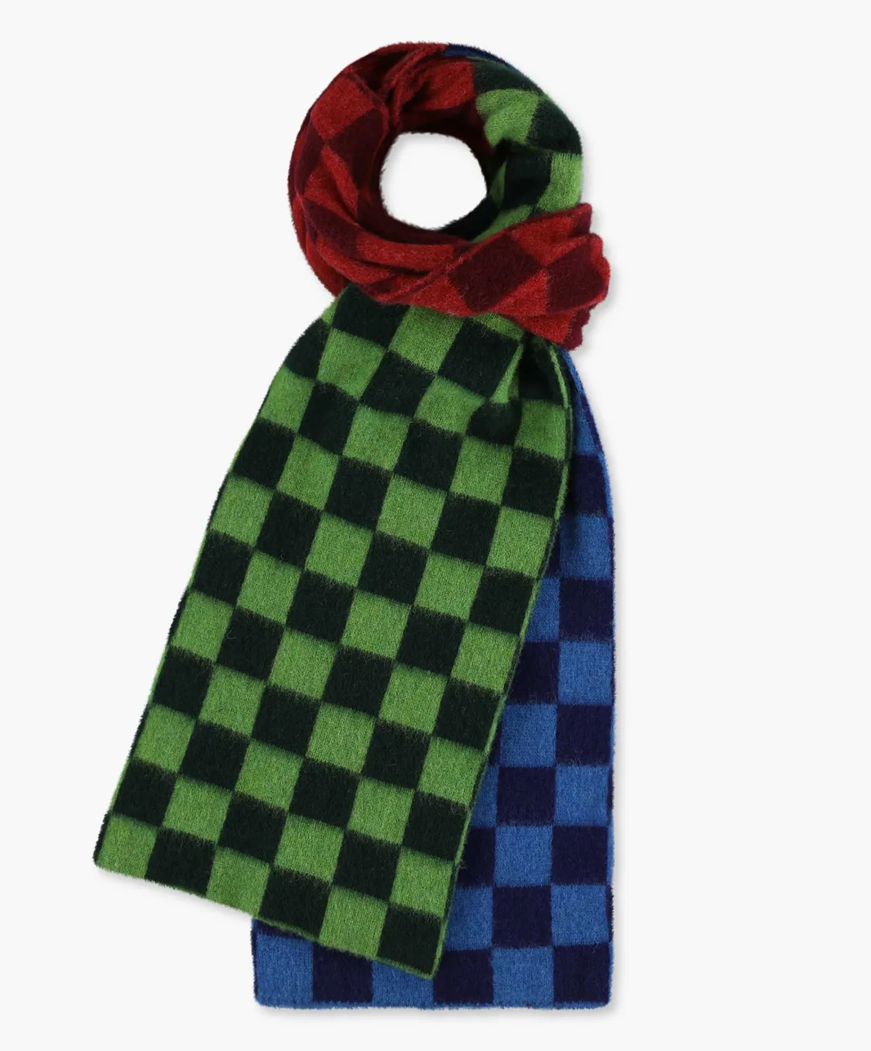 Howlin Cosmic Checkerboard Scarf - Forest^Women Scarves | Accessories