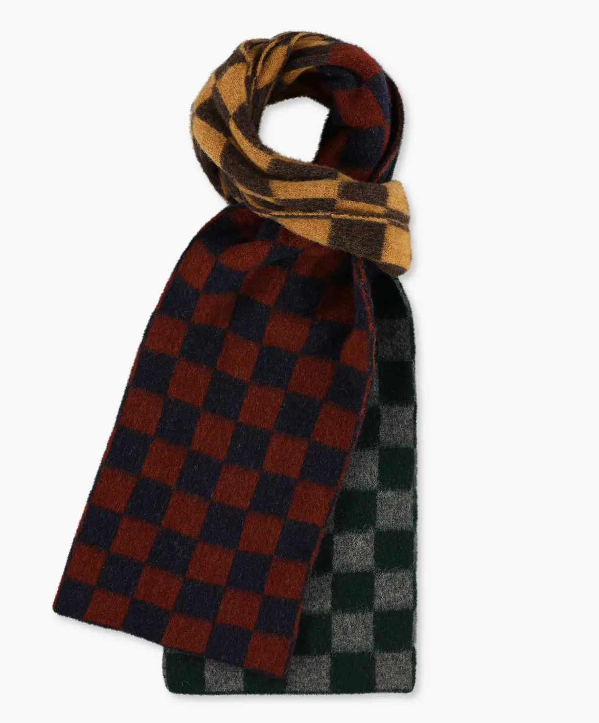 Howlin Cosmic Checkerboard Scarf - Navy^Women Scarves | Accessories