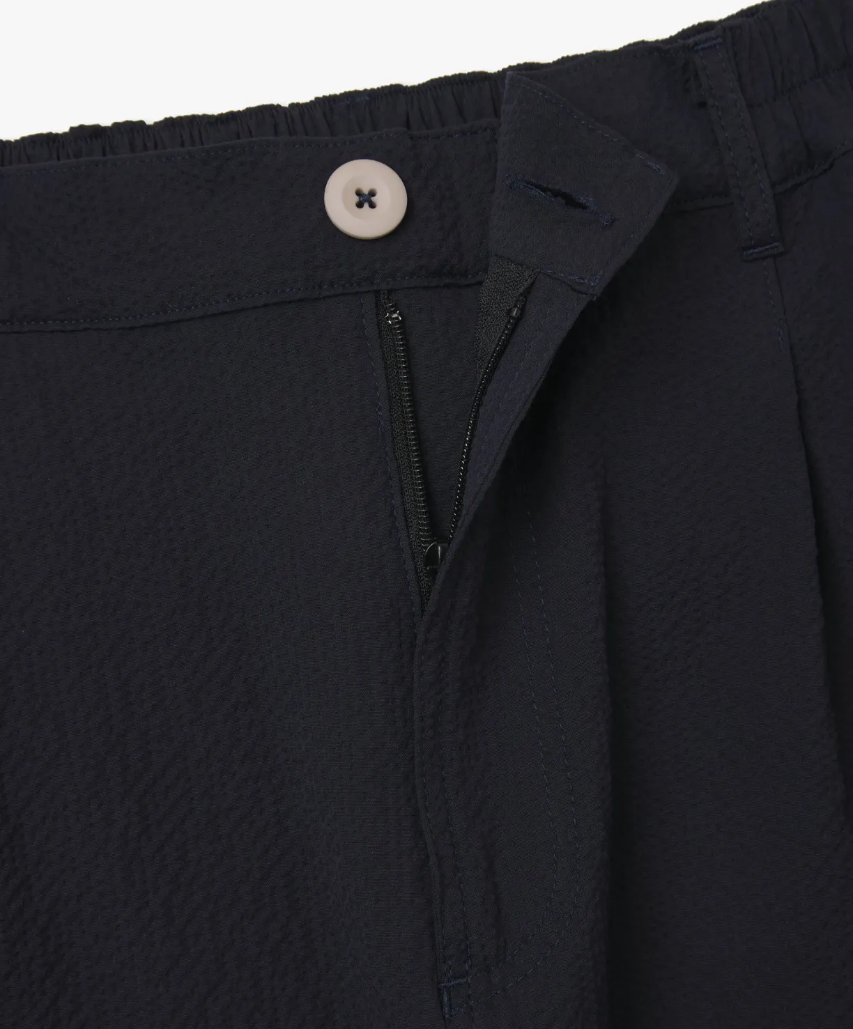 Howlin Cosmic Pants - Navy Seersucker^ Made In Belgium | Trousers