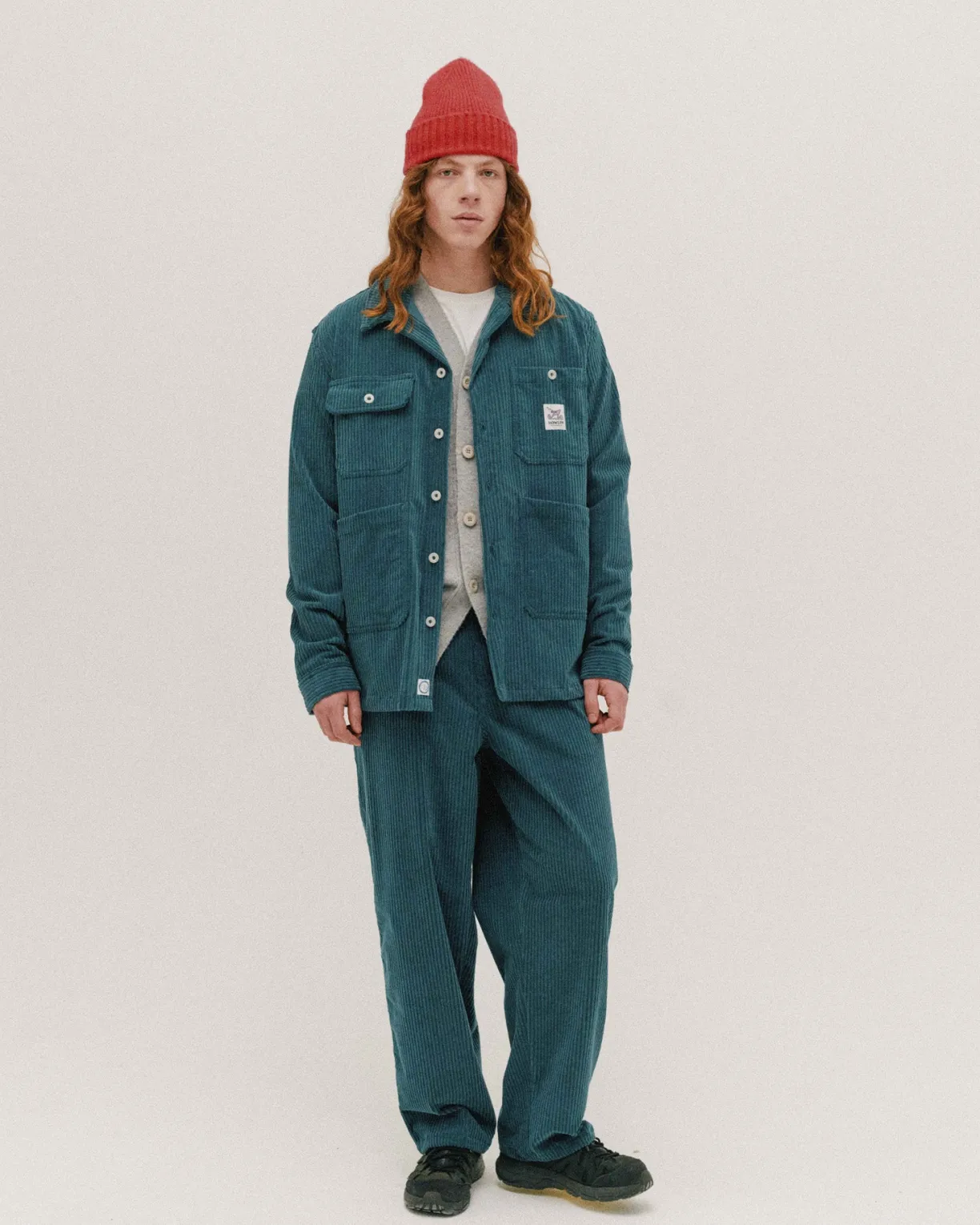 Howlin Cosmic Pants - Petrol^ Made In Belgium | Trousers