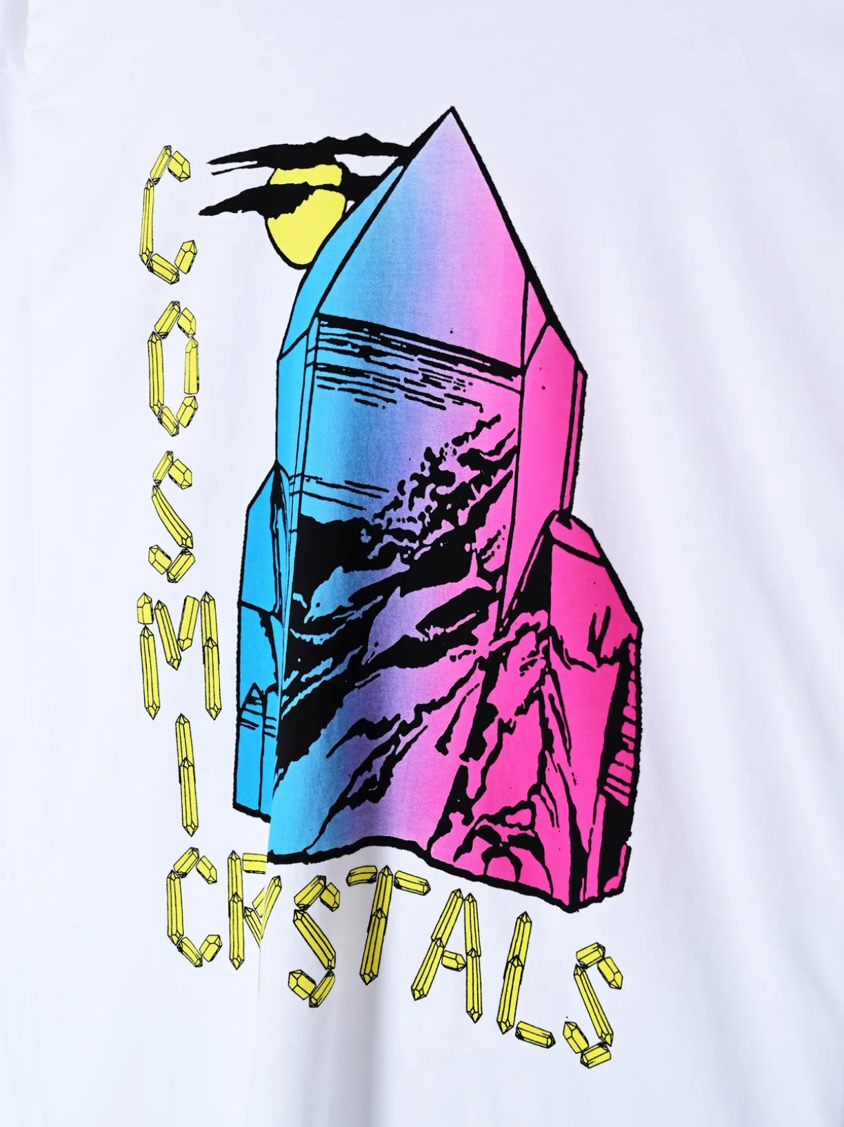 Good Morning Tapes Crystal Mountain LS Tee - White^ T-Shirts