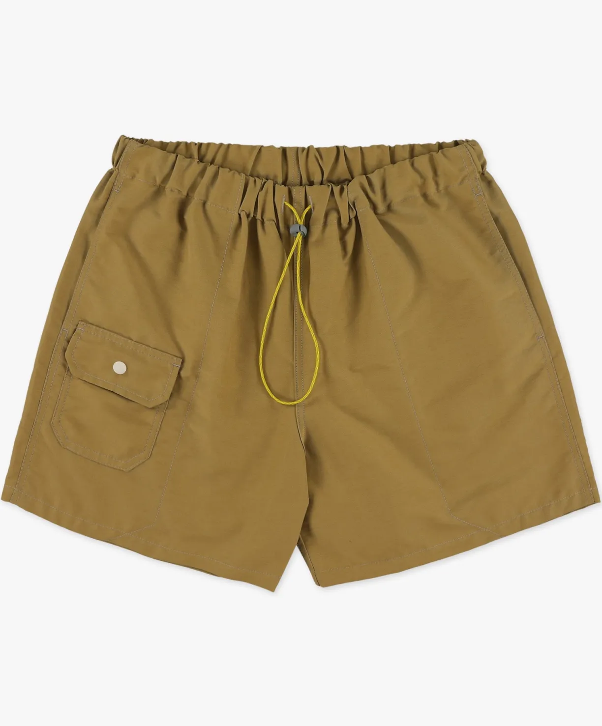 Howlin Doppler Effect Shorts - Khaki Water Repellent Nylon^ Shorts | Made In Belgium