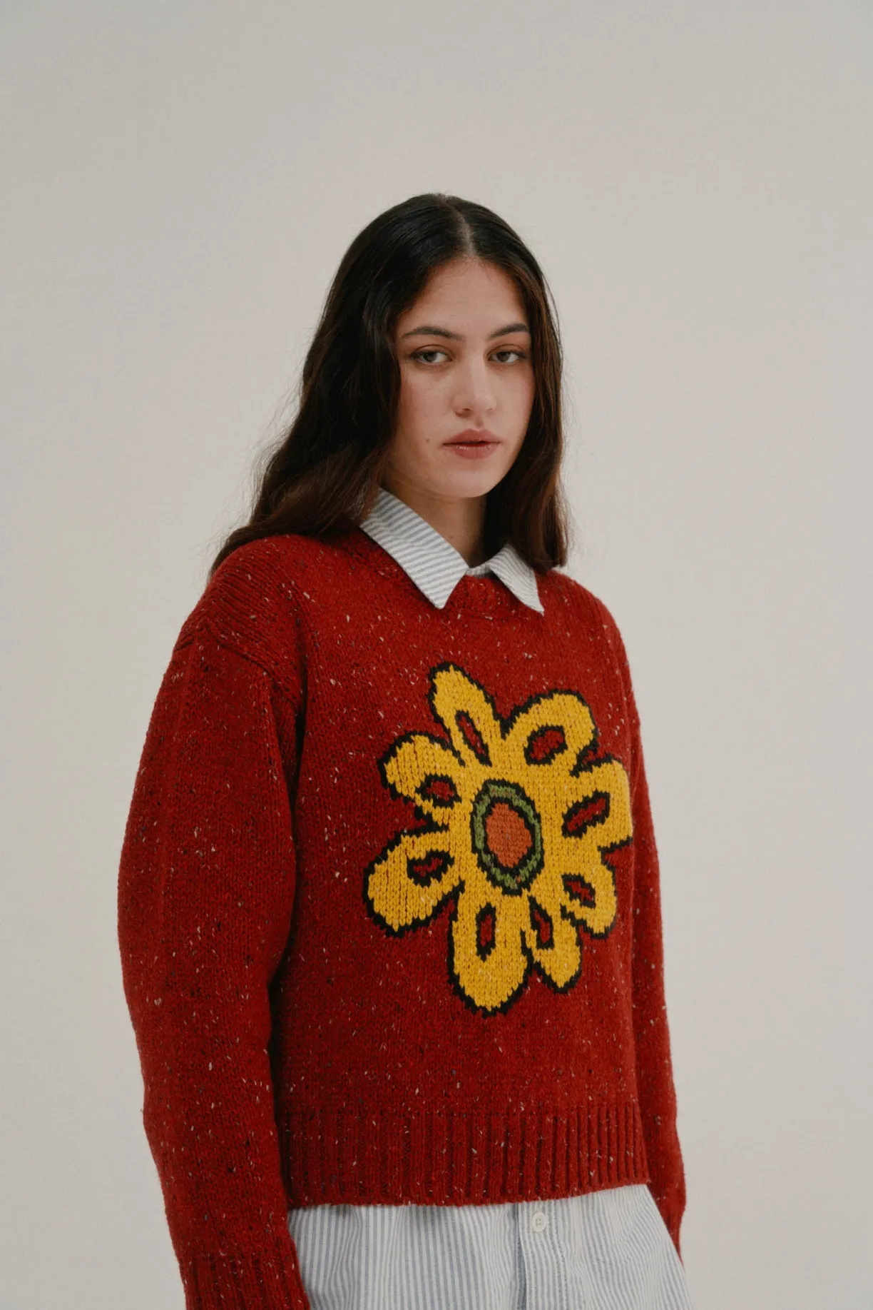 Howlin Flower Lover - Reddish (Women)^Women Knitwear