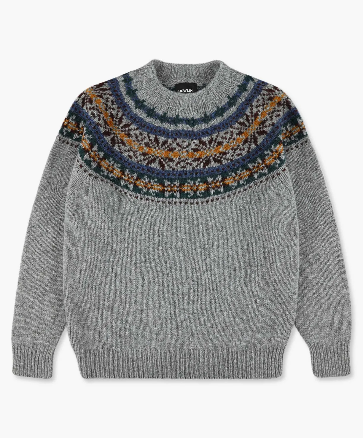 Howlin Fragments Of Light - Med Grey^ Knitwear