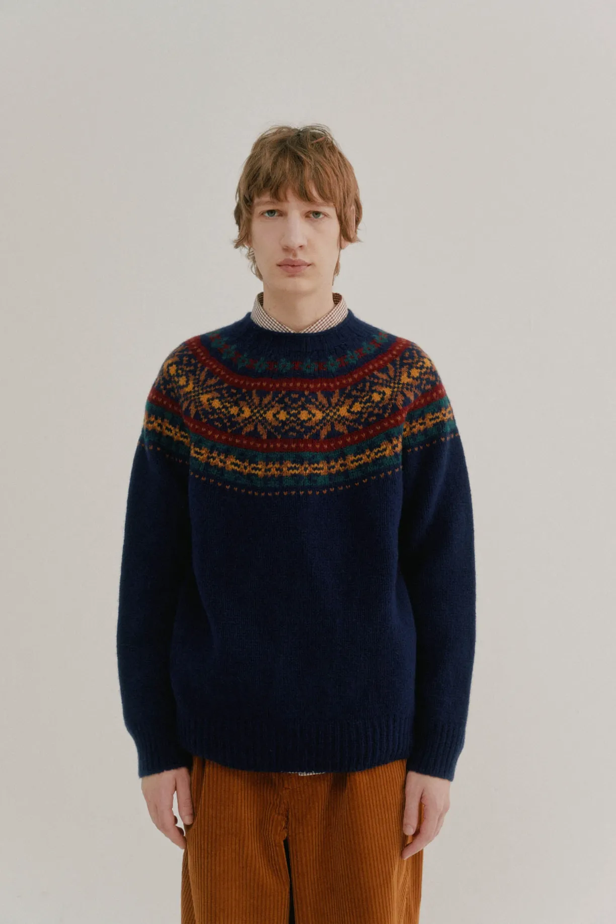 Howlin Fragments Of Light - Navy^ Knitwear