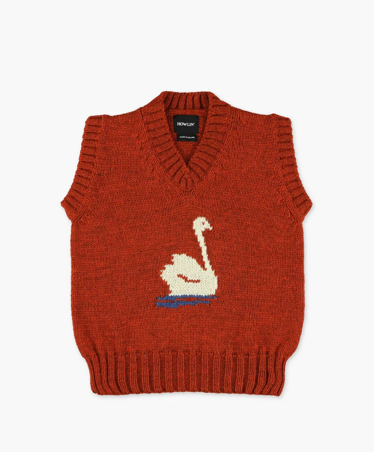 Howlin Free All Swans - Slipover - Orange (Women)^Women Knitwear