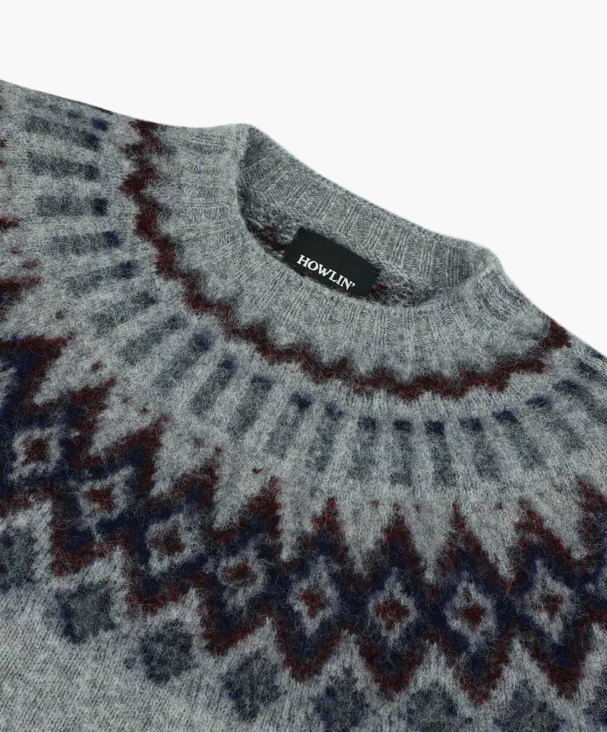 Howlin Future Fantasy - Med Grey^ Knitwear