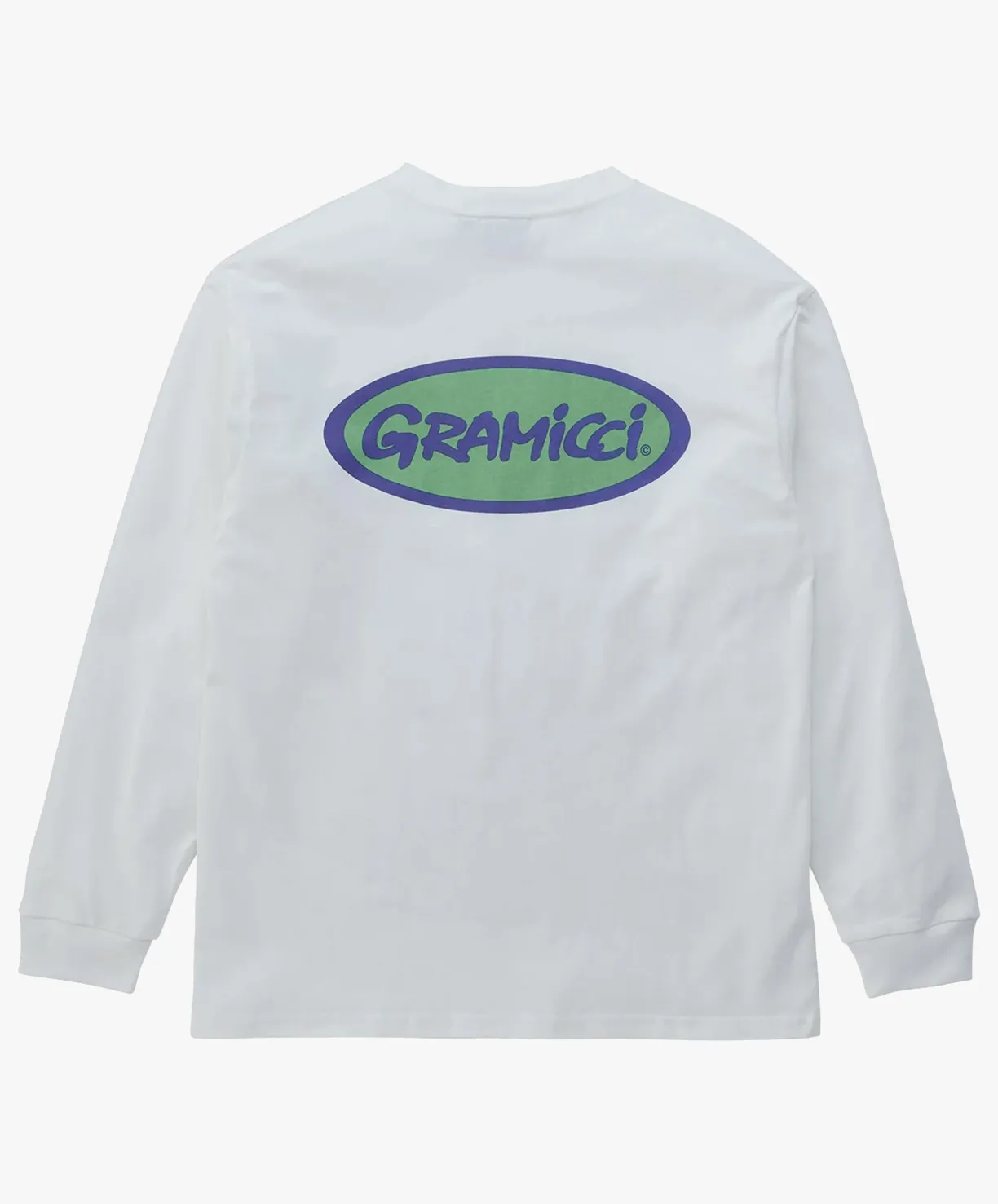 Gramicci Oval LS Tee - White^ T-Shirts