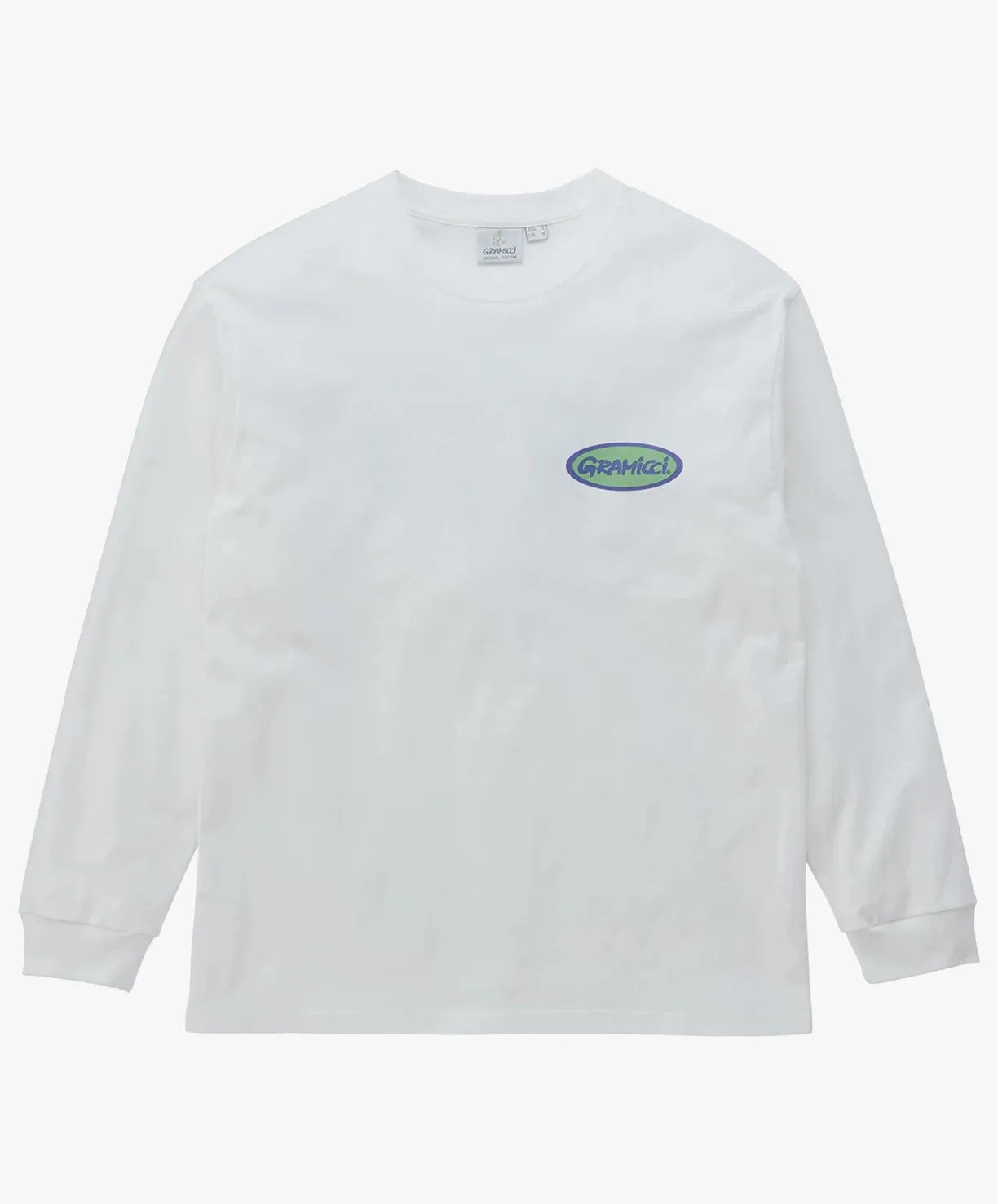 Gramicci Oval LS Tee - White^ T-Shirts