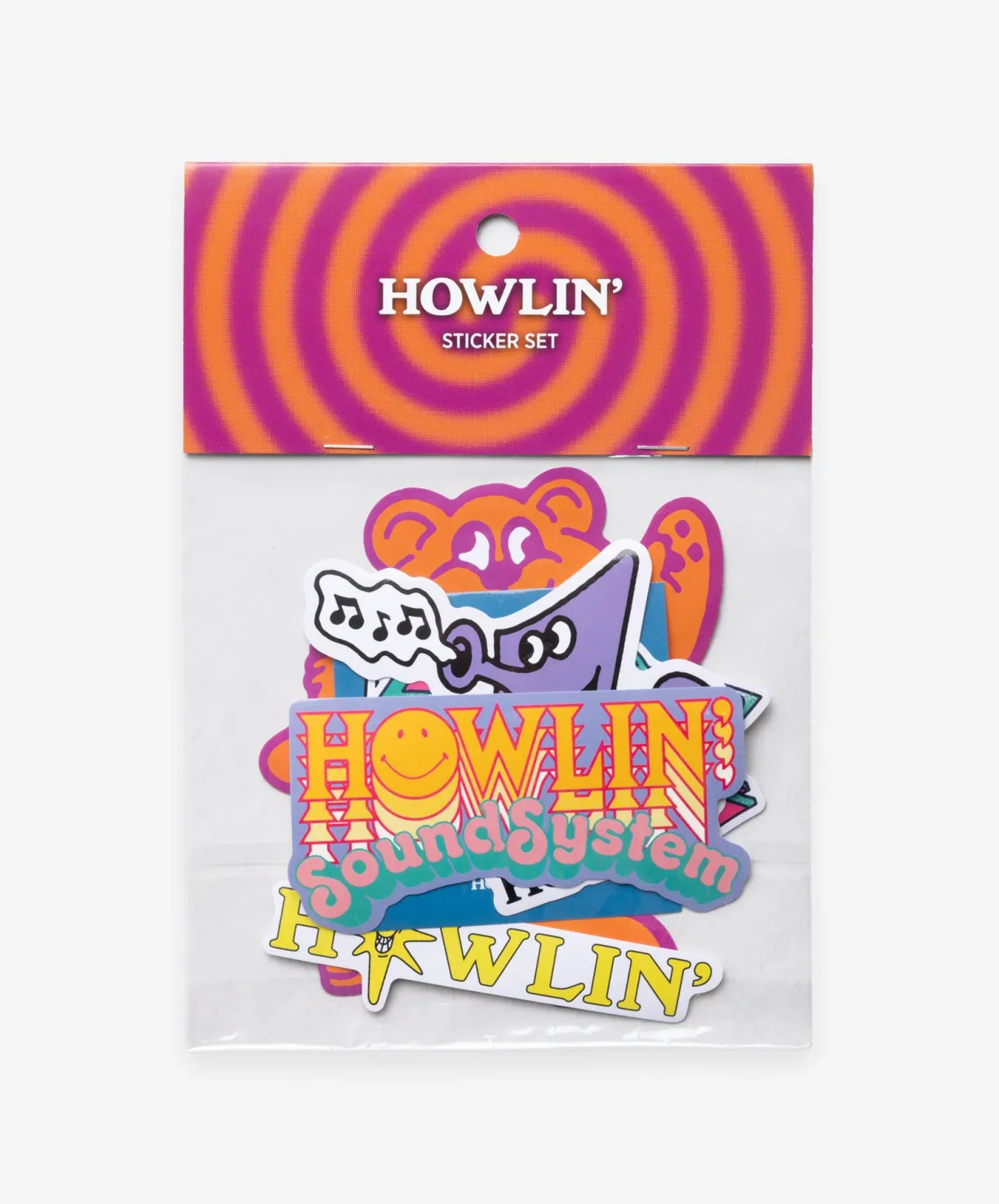 Howlin ' Stickerpack^Women Goods | Made In Belgium