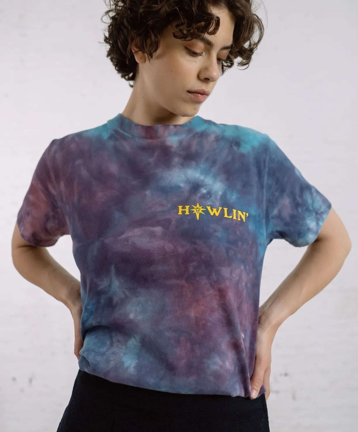 Howlin ' Tie Dye T-shirt - Short Sleeve - Night Mix (Women)^Women T-Shirts