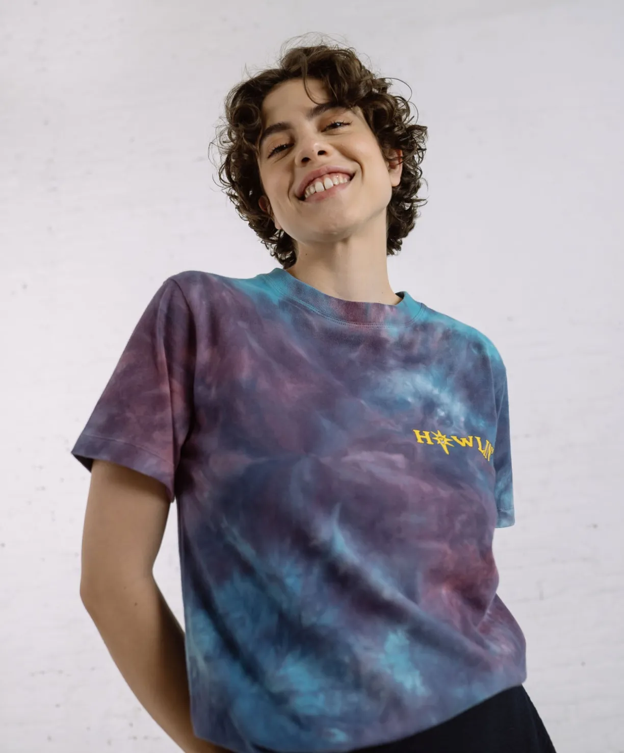 Howlin ' Tie Dye T-shirt - Short Sleeve - Night Mix (Women)^Women T-Shirts