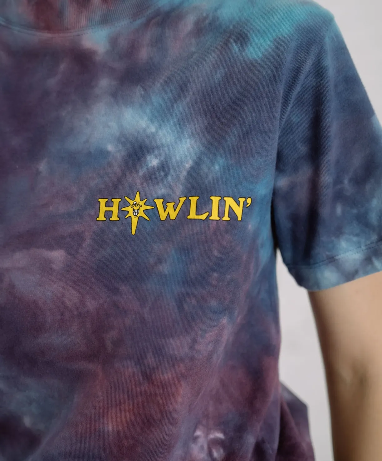 Howlin ' Tie Dye T-shirt - Short Sleeve - Night Mix (Women)^Women T-Shirts