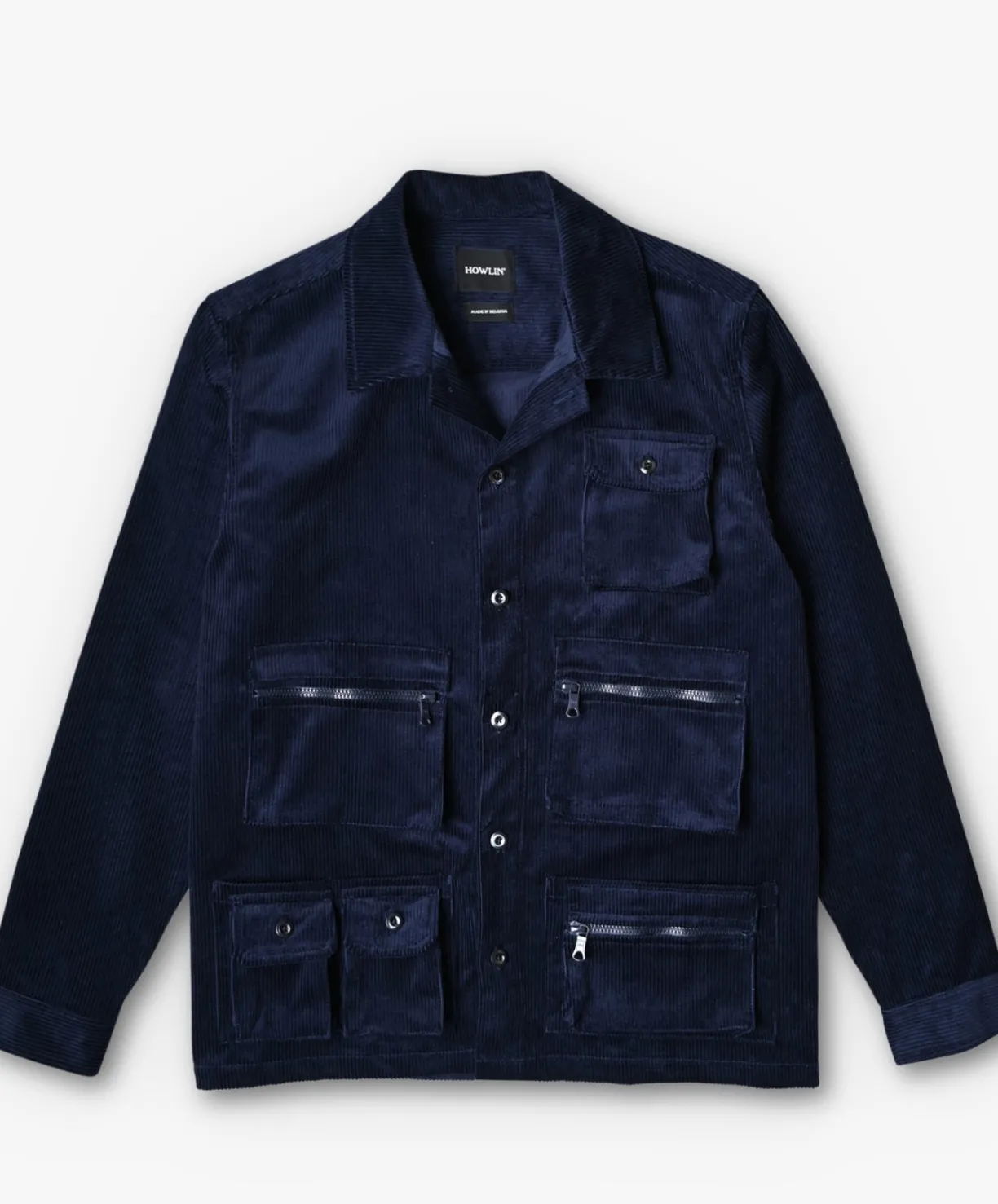 Howlin Innerspace Shirt - Navy Summer Corduroy^ Shirts