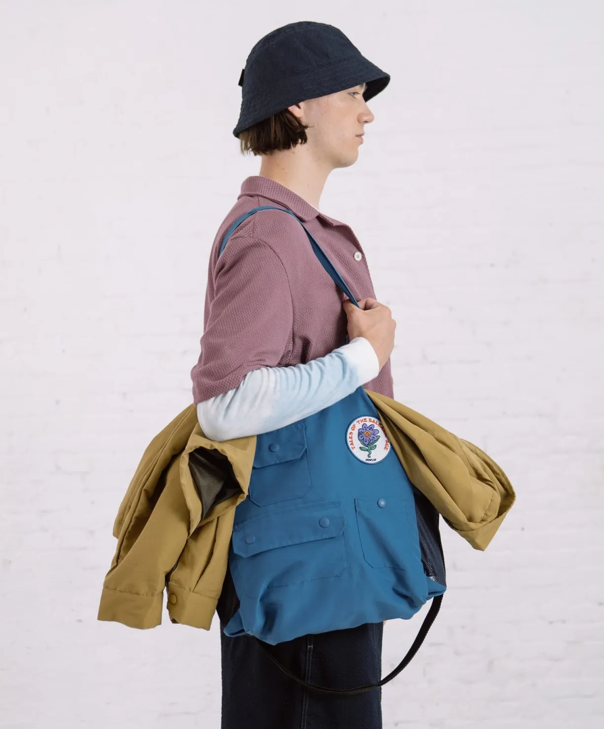 Howlin Lonely Ranger Bag - Blue Water Repellent Nylon^Women Made In Belgium | Made In Belgium