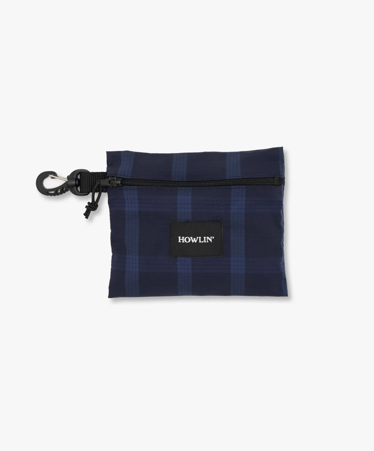 Howlin Magic Pouch Bag - Navy Check *Ltd.^Women Made In Belgium | Made In Belgium