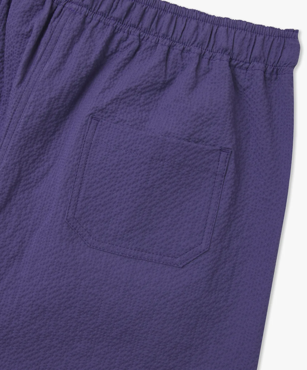 Howlin Magic Shorts - Purple Seersucker^ Shorts | Made In Belgium