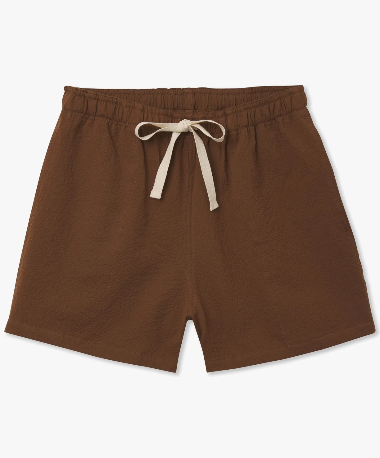 Howlin Magic Shorts - Walnut Seersucker^ Shorts | Made In Belgium