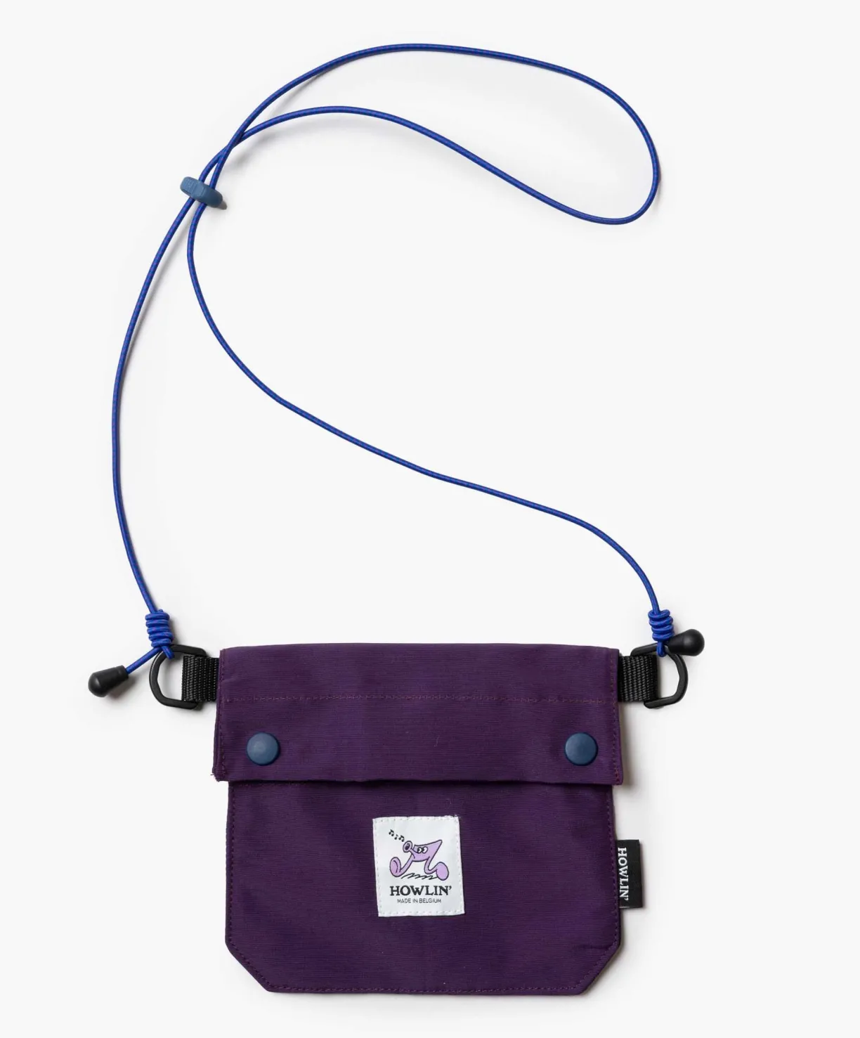 Howlin Music Note Bag - Water Repellent Nylon Purple^Women Made In Belgium | Made In Belgium