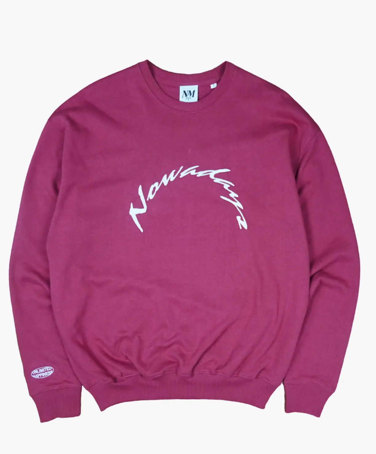 Nowadays Mag Crewneck - Bordeaux^ Sweaters