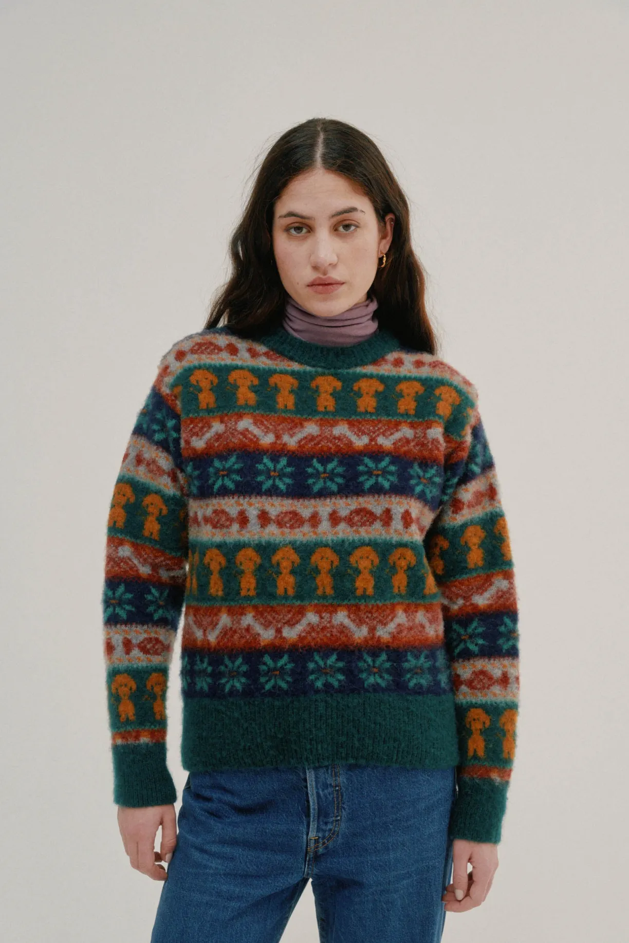 Howlin Private Affair - Forest (Women)^Women Knitwear