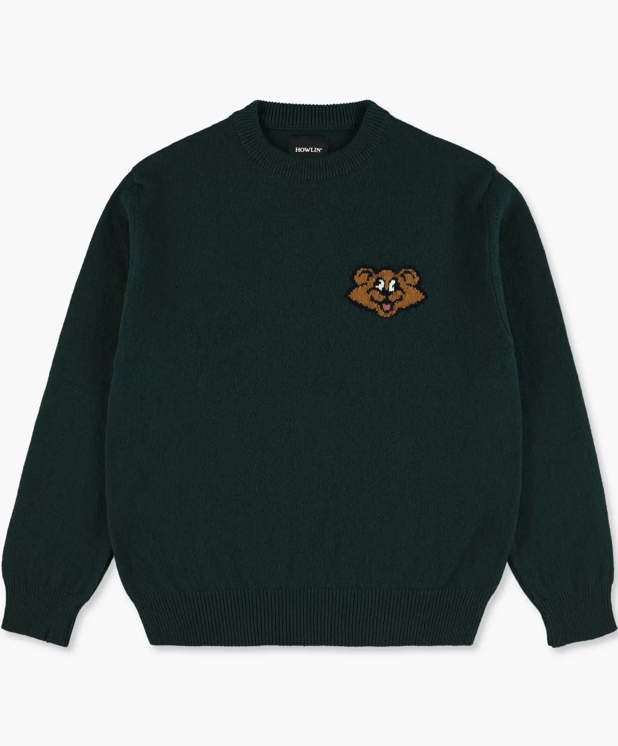 Howlin Real Shaggy Bear - Forest^ Shaggy Bear | Knitwear