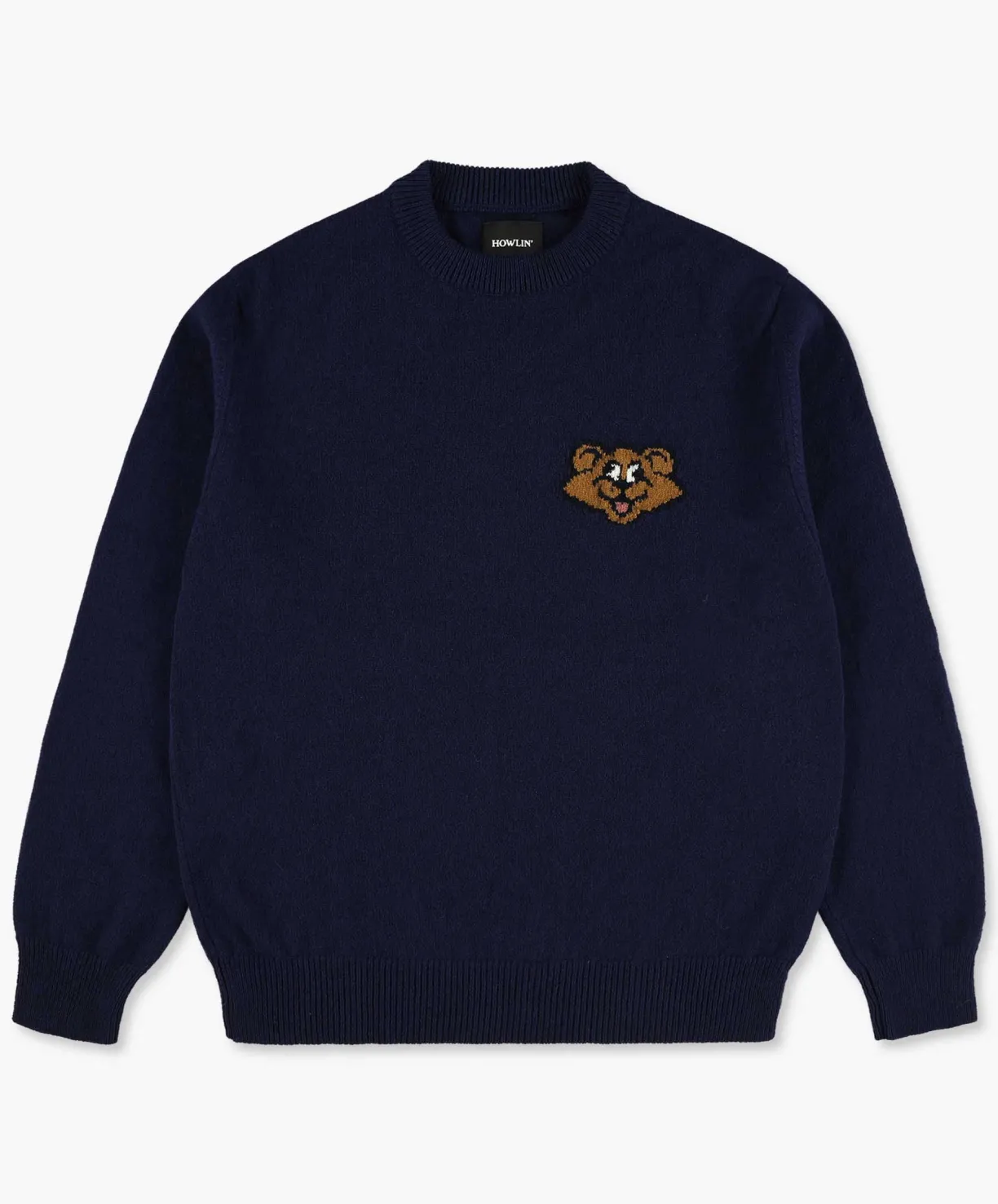 Howlin Real Shaggy Bear - Navy^ Shaggy Bear | Knitwear