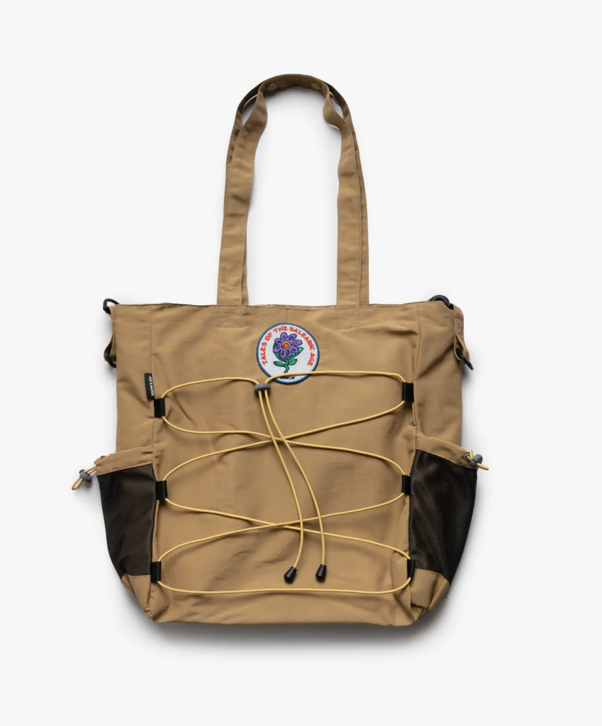 Howlin Record Bag Deluxe - Khaki Water Repellent Nylon^Women Made In Belgium | Made In Belgium