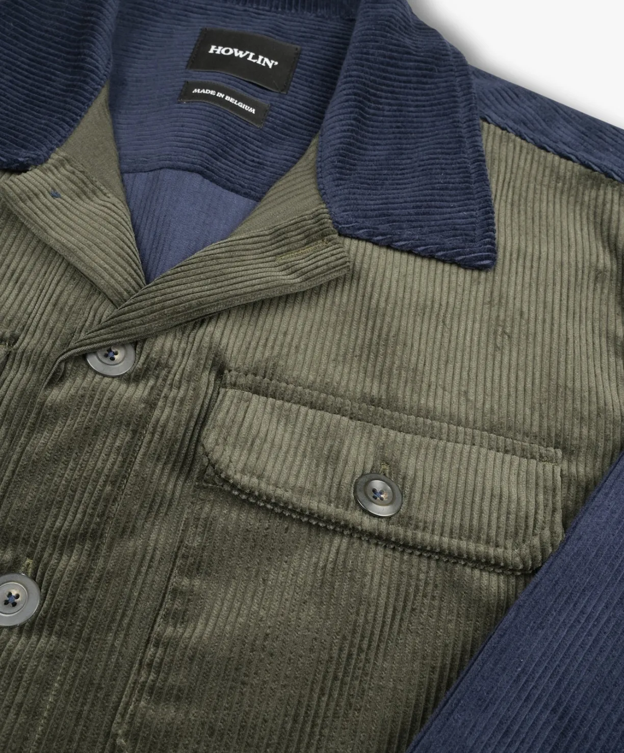 Howlin Return To Space Shirt - Navy^ Shirts | Made In Belgium