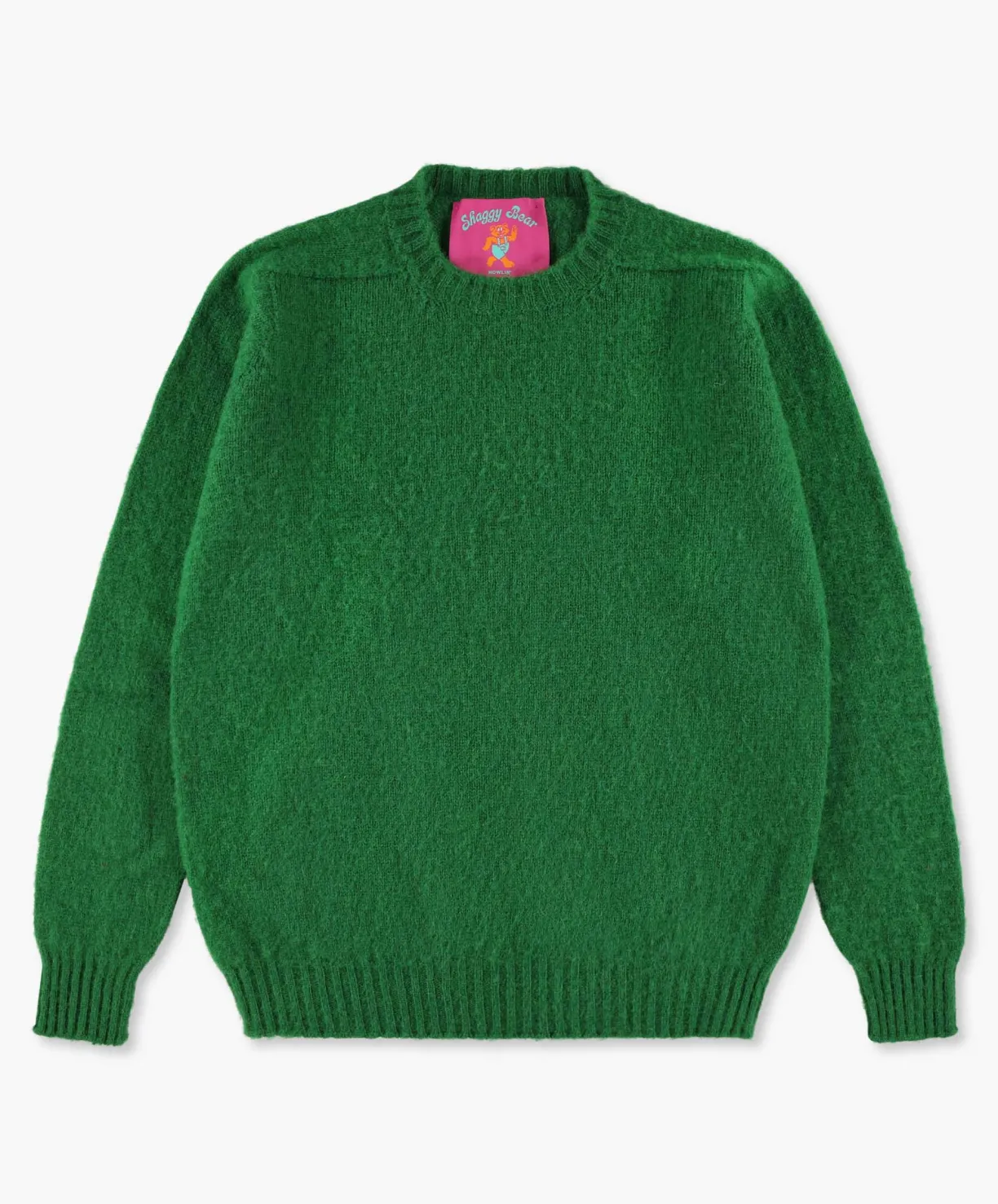 Howlin Shaggy Bear - Green Star^ Shaggy Bear | Knitwear